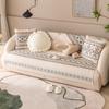 Sofa Cover Cloth Universal Double-Sided Sofa Cushion Four Seasons Non-Slip Cushion Cotton Linen Cover Nordic Simple Sofa Towel