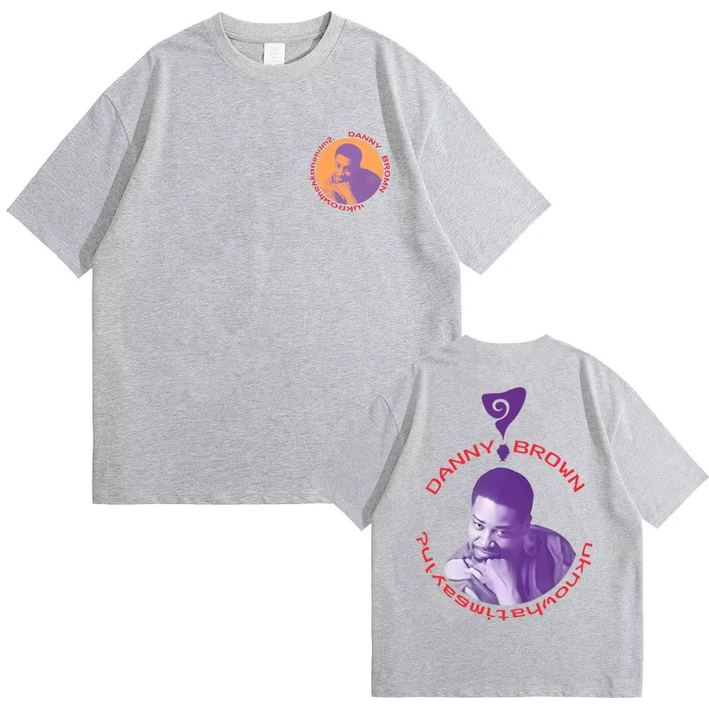 Rapper Danny Brown Uknowhatimsayin Tshirt Quaranta Tour Streetwear Unisex Women Hip Hop Vintage Fashion Short Sleeve T Shirts