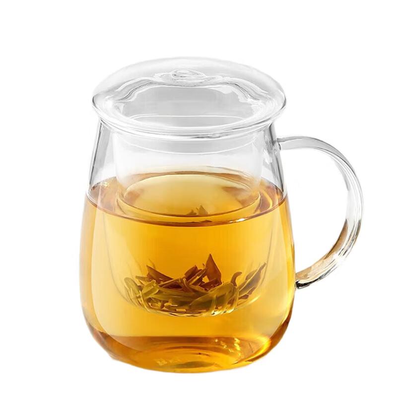 

RELEA 500 мл Прозрачная стеклянная кружка-заварник