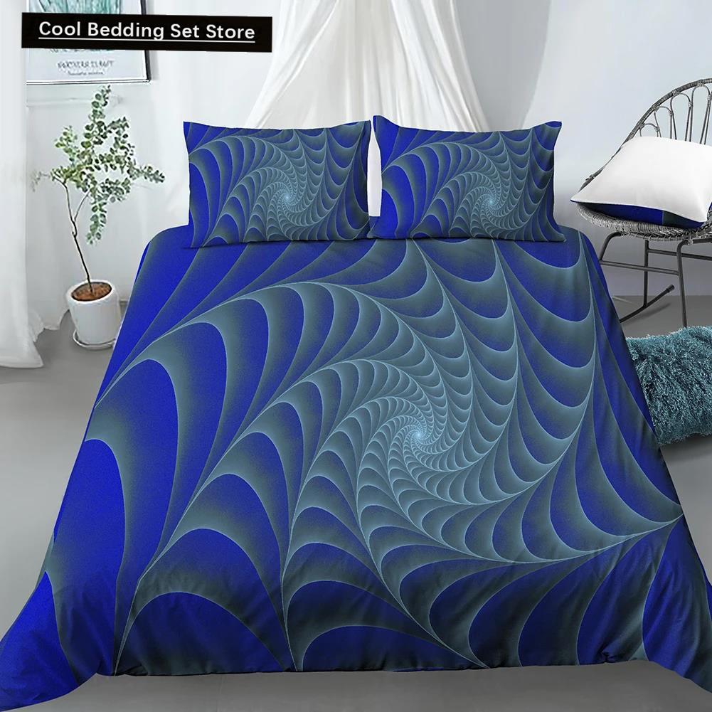 Set Copripiumino Geometrico King Size Tonalità Bianco Oro Set Biancheria da Letto Bohemien Morbido Copripiumino con Federa Copripiumino Singolo