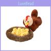 Chickens Nest Plush Toy Set With Sound For Educational Learning Playtime