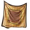 Fish scale pattern European and American square scarf 91cm twill silk scarf autumn and winter new versatile decorative shawl bag head scarf silk scarf