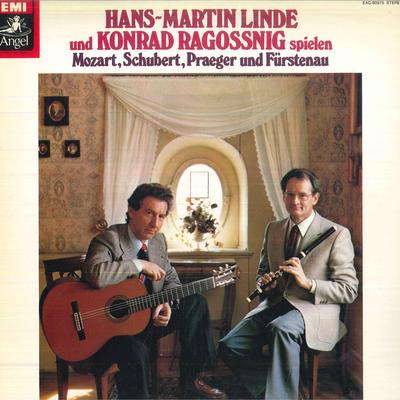 LP Record HANS MARTIN LINDE, KONRAD RAGOSSNIG - Mozart, Schubert, Praeger Und Furst EAC80575 ANGEL Japan Classical Used