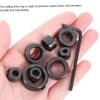 3-16mm Drill Stoper Collar Set with Hex Wrench Bit Positioner Drill Stop Ring  Woodwork Tools