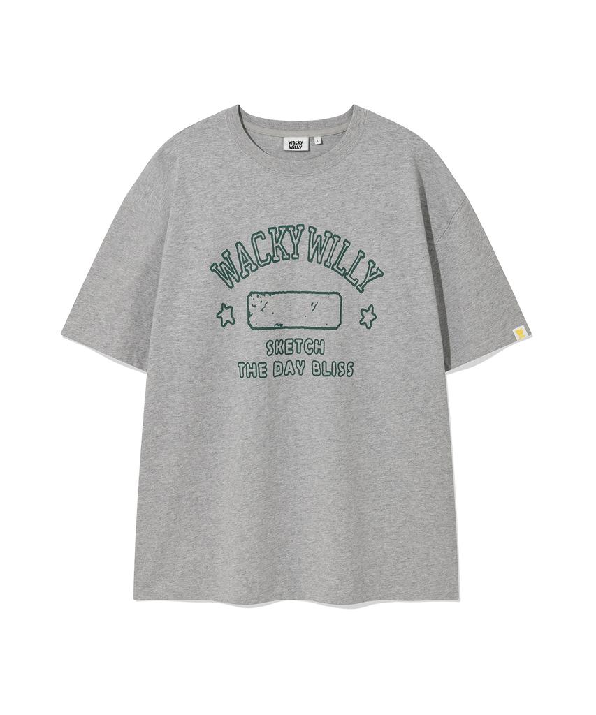 WACKY WILLY Archive Crewneck Short Sleeve T-Shirt (2 Colors)