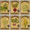 MISES Fruit And Vegetable Metal Poster Decorative Plate Kitchen Vintage Poster Home Bar Farm Industrial Decor Metal Tin Sign