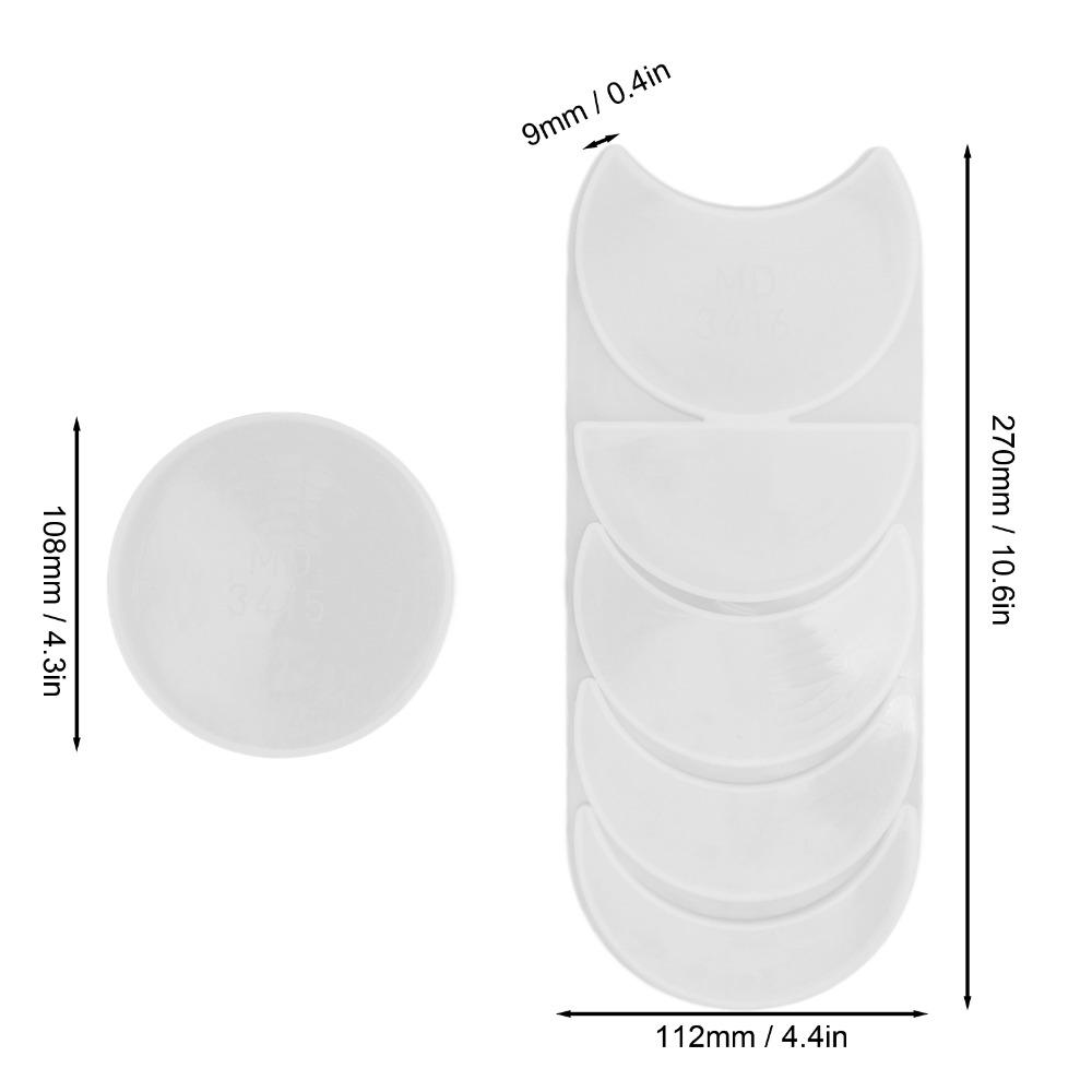 2pcs White Lunar Silicone Mould Silicone Easy Demoulding Resin Mould Aesthetic Silicone Craft Mould Resin Jewelry Making