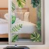 Small Fresh Greenery Turtle Back Leaves Bedroom Living Room Home Background Beautification Decoration Wall Stickers