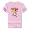 Fun and Cute Grilled Beef Beach Cow Cartoon Pattern Summer Casual and Comfortable Short Sleeved T-shirt Top