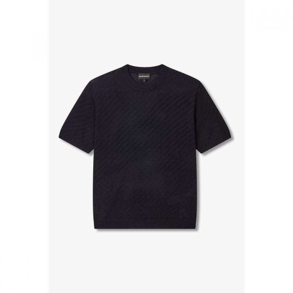 Emporio Armani Men Diagonal Pattern Pullover A516128038 S
