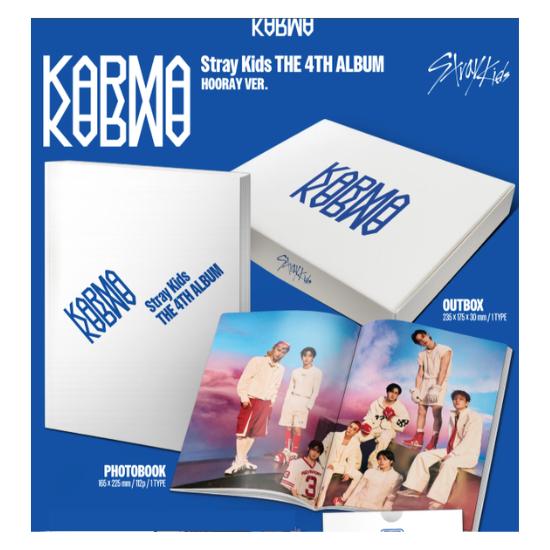 Stray Kids Album KARMA Lucky Draw (Zeremonie- oder Hurra-Version)