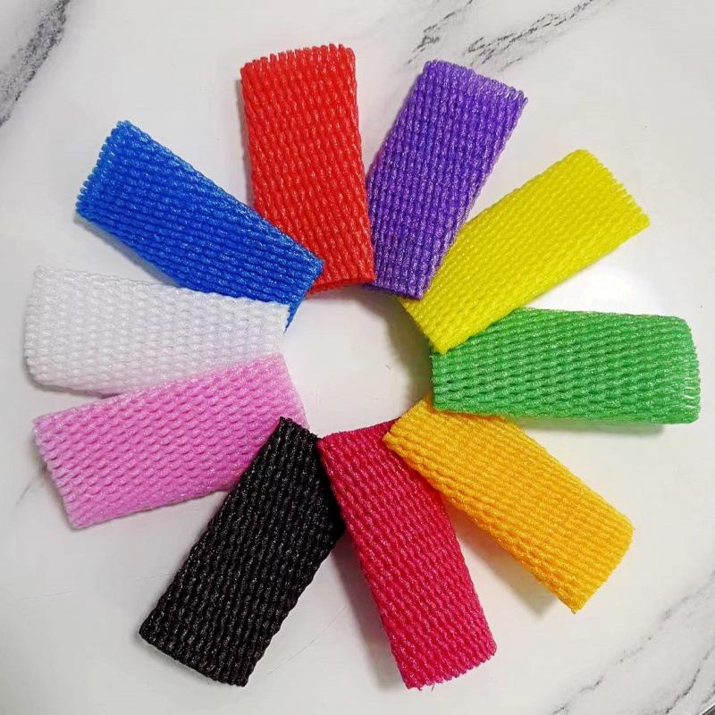 Colorful Shockproof Protective Apple Foam Net for Handmade Fruit Bags