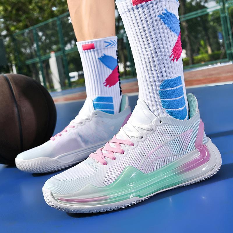 

Баскетбольные кроссовки Sharp blade 4V2 для студентов, износостойкие соревновательные бутсы для реального боя, спортивная обувь, звук трения, кроссовки для бега, мужская обувь 36