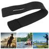 4PCs Reusable Fishing Rod Strap Strong Flexible Hook and Loop Fishing Gear Strap Rod BeltBlack