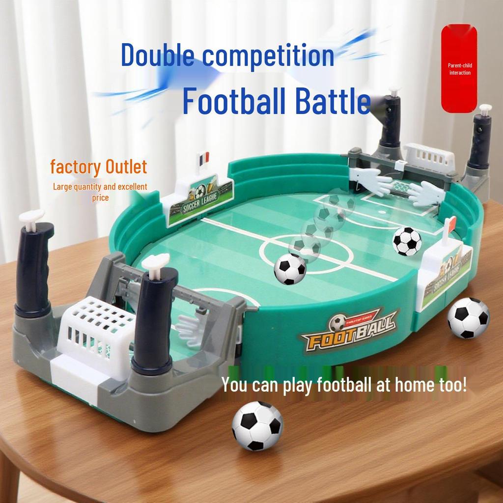 TEMU Interaktives Tischfußball-Desktopspiel für zwei Spieler für Kinder