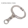 Cattle Nose Ring Stainless Steel Cattle Ring Spherical Cattle Ring Clamp Traction for Home Farm Livestock Supplies