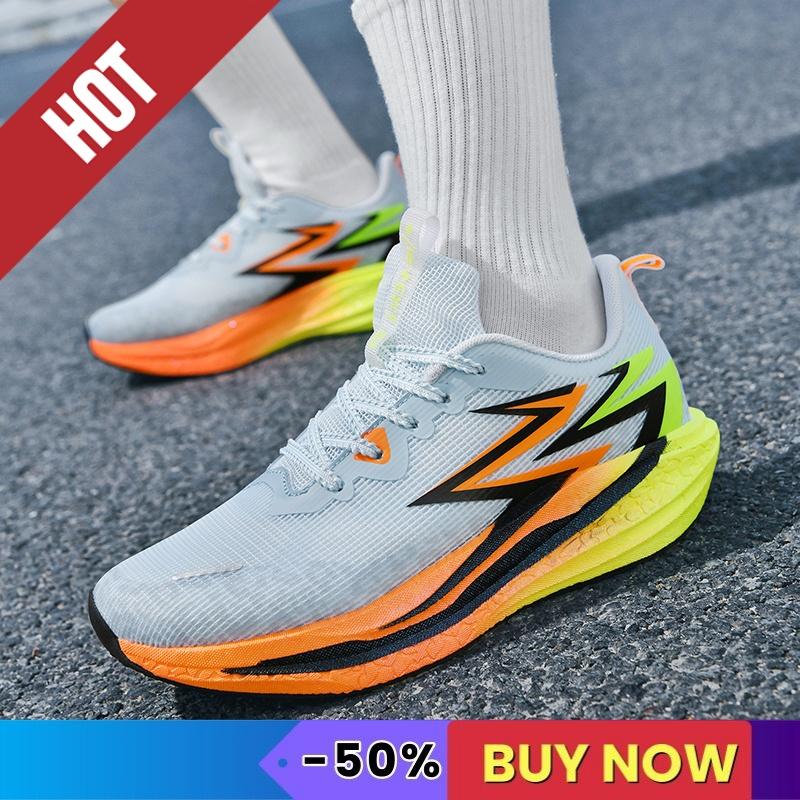 Marathon Sneakers Men Sports Running Shoes Carbon Plate Lightweight Women Athletic Outdoor Fitness Sneakers Walking Footwear