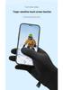 Kids' Unisex Touchscreen Non-Slip Cycling Gloves - Warm Velvet for Autumn & Winter Outdoor Sports