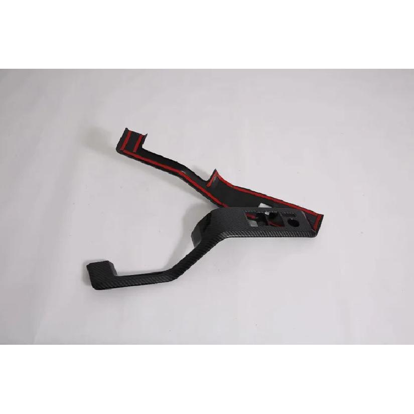 For Toyota HiAce Sixth Generation (H300) - Carbon Fiber Style Door Window Armrest Cover Switch Panel Trim