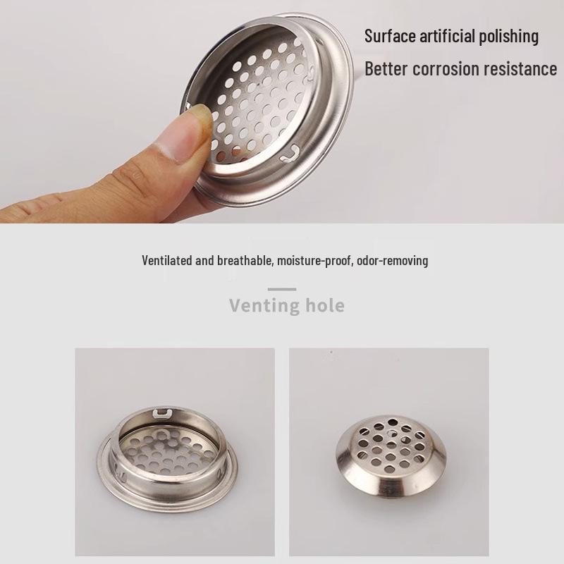Stainless Steel Vent Shoe Rack Exhaust Heat Dissipation Mesh Cover