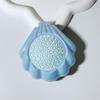Peines Plegables de Concha con Airbag y Espejo, Peine Antiestático, Peines y Cepillos de Plástico Multifuncionales Prácticos para el Cabello