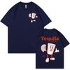 Funny Gift for Tequila Lover T-shirt Men Retro Inspired Drink Cocktail Meme T Shirts Fashion Aesthetic T-shirts Short Sleeve