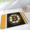 Alfombrillas B-Boston-B-Bruins Alfombra para Lavadero en Casa Alfombra para Decoración de Sala de Estar Zona de Salón Felpudo Antideslizante Felpudo de Entrada