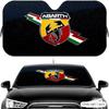 ZJU2  A-AbarthS-S Logo Sun Visor Car Windshield Sun Shade UV Protection Heat Insulation Cover Universal  Sun Protector