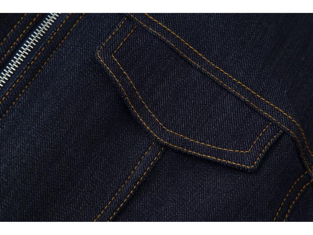 Cross-Border European & American Women's Slim-Fit Denim Jacket & Trousers Set