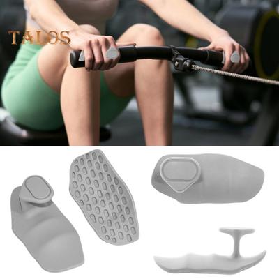 1 Pair Silicone Workout Grips Men Women Non-slip Fingerless Gym Gloves Pull-Up Bodybuilding Weight Lifting Deadlifts Hand Protection Grips