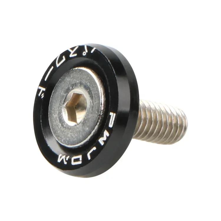10Pcs M6 Car Modified Fasteners Fender Washer JDM Screw Gasket  Aluminum Mudguard Bumper Engine Concave Screws Car Accessories