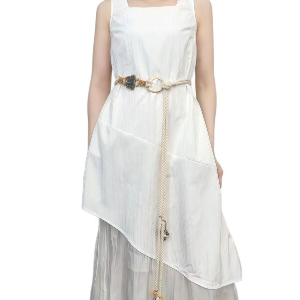 Bohemian Tie Rope Waist Belt Luxury Design Waist Chain Punk Butterfly Waistband  Women's Fashion