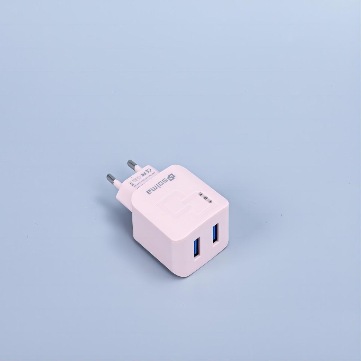 

Адаптер для мобильного телефона, дорожное зарядное устройство, индикатор зарядки, дорожная многофункциональная интеллектуальная головка, светящийся порт, зарядное устройство для аккумулятора Rose