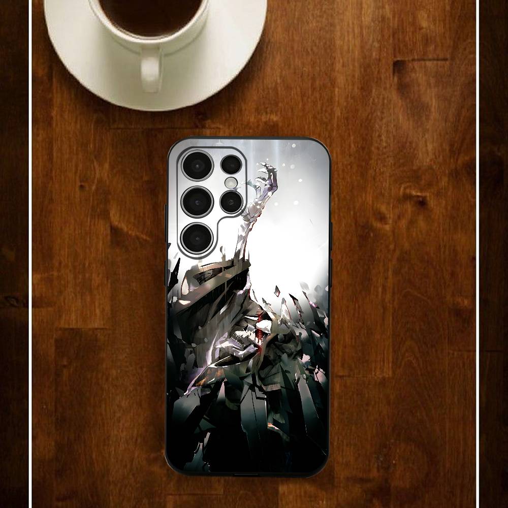 

YGGDRASIL A-Ainz Overlord Phone Case For Samsung S24 25 23 22 21 20 Plus Ultra 5G Lite Shockproof Cover Samsung S21plus