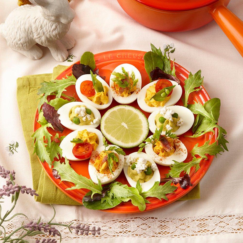 Le Creuset Round Plate 23 cm orange