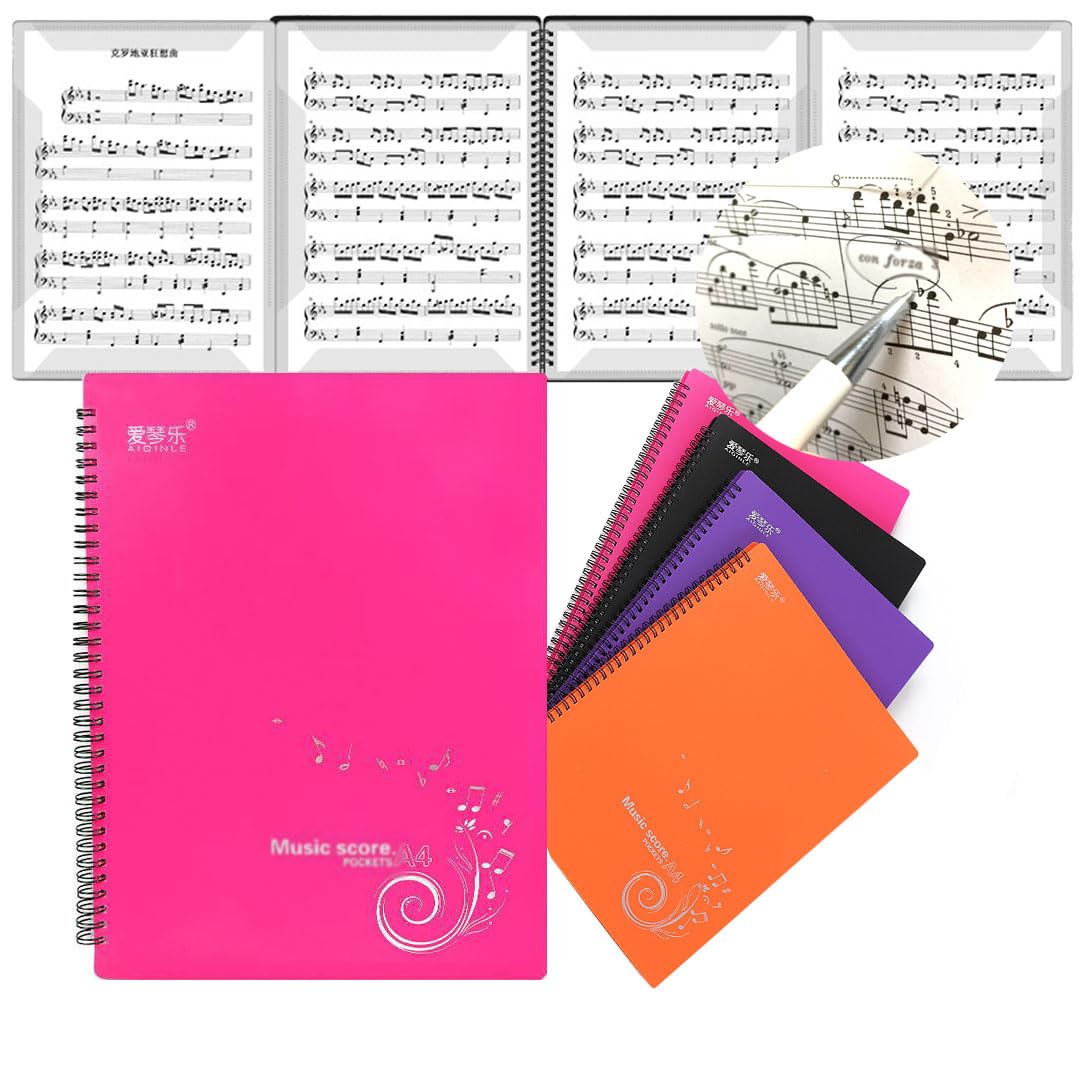 

[Разворот на 4 страницы, прямое письмо, легкое перелистывание страниц, держатель для нот] толщина 1,5 см, 480 г, легкий, тонкий, формат А4, вмещает 40 страниц, разворот на 4 страницы,