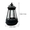 Dog Design Solar Lantern Outdoor Hanging Garden Lights Decorative Solar Powered Night Lamp Portable Outdoor Lighting