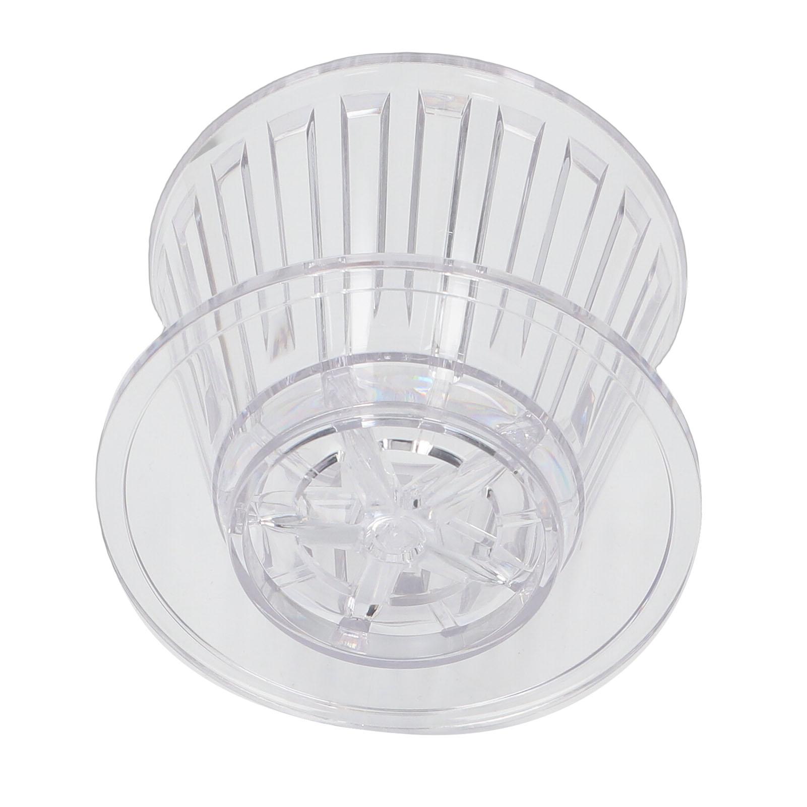 

Coffee Dripper PC Clear Flat Bottom Pour Over Coffee Dripper Easy To Clean for Brewing