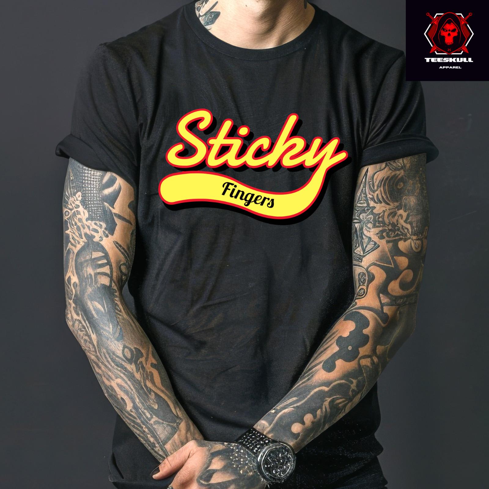 Sticky Fingers Indie Rock Band Tee Unisex Cotton T-shirt S3XL S