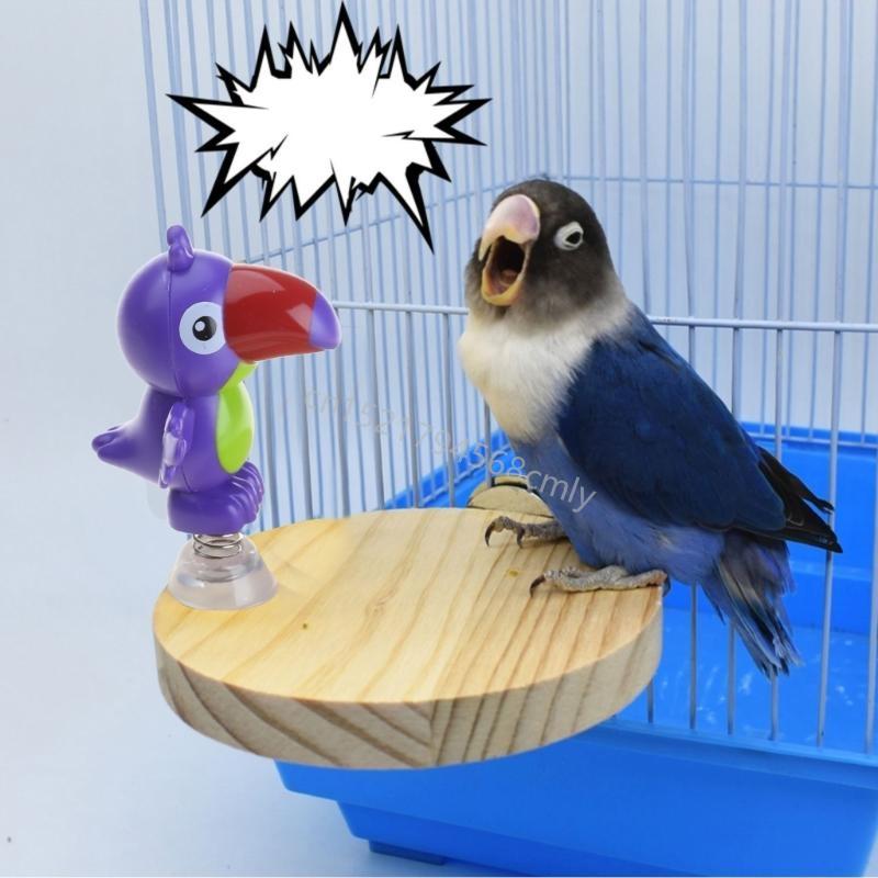 Bird Natural Perch Stand Platform Cage Toy for Cockatiels Conures 6XDE China Mainland