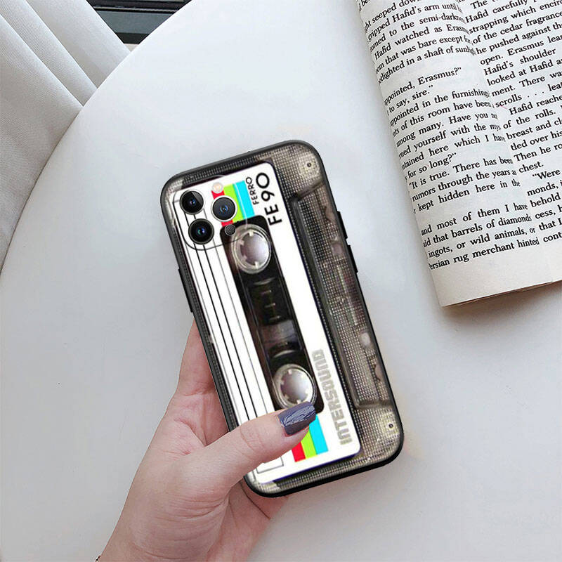 MH3 Vintage Boombox Tape Phone Shell Case for iPhone 7 8 11 12 13 14 15 16 17 16E XS Pro Max XR X SE Air