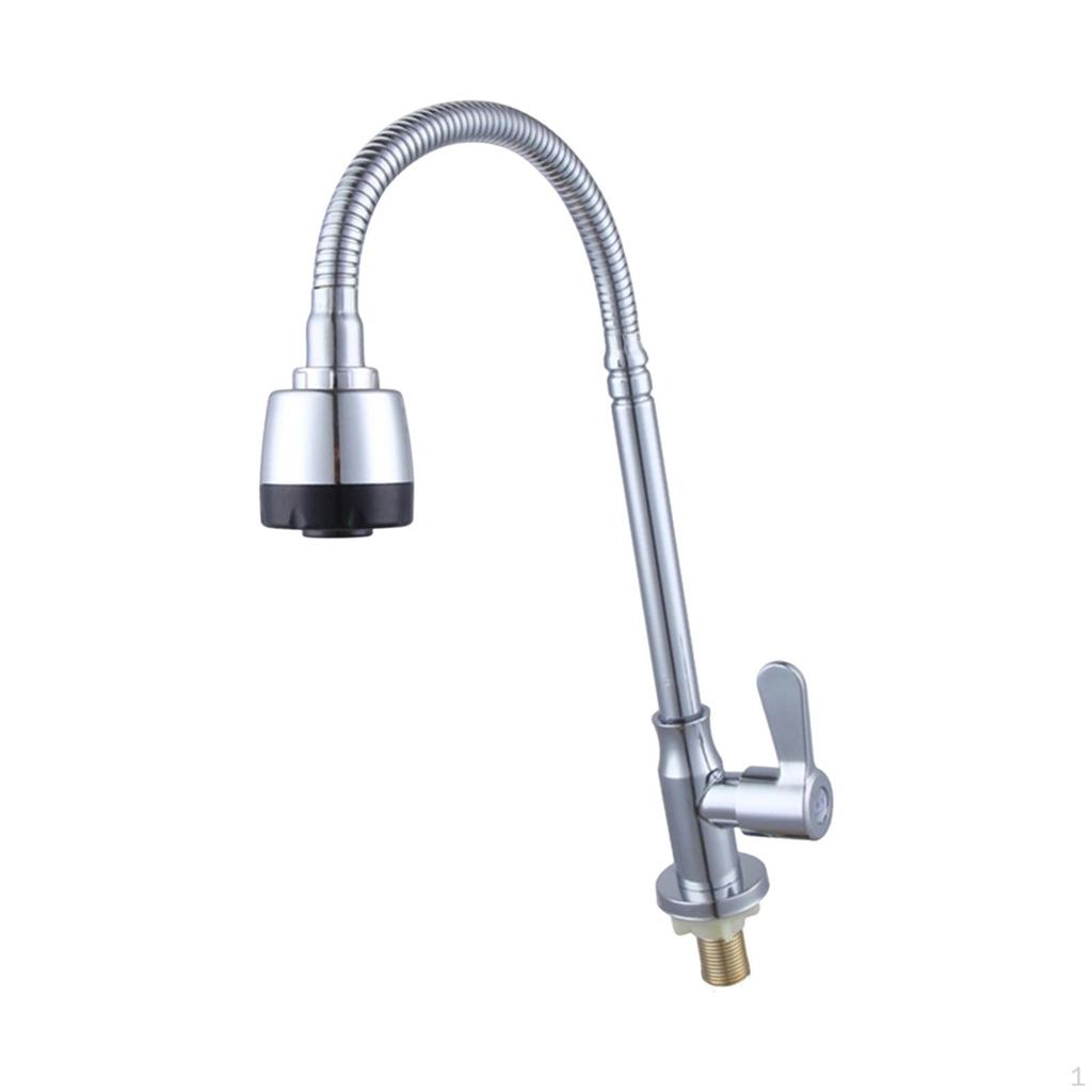 Kaltwasserhahn, Grad drehbares Modell für Küche und Bad