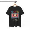 Klasyczny T-shirt z lat 70. 80. 90. | Vintage Retro Koszulka z Graficznym Wzorem | Nostalgiczne Klimaty