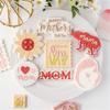 Plastic Cookie Molds Creative Biscuit Cutter Mothers' Day Theme Cookie Molds Bakings Tool Suitable for Mothers' Day
