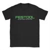 Festool T Shirt Summer  Cotton T-Shirts For Men Popular Printed Tshirt Short Sleeve Y2K Funny Clothes