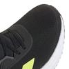 Adidas GLX 7 Running Unisex Core Five Size Cm Shoes, Adult, NKX11, Black/Pulse Lime/Grey (JI4597), 28.5