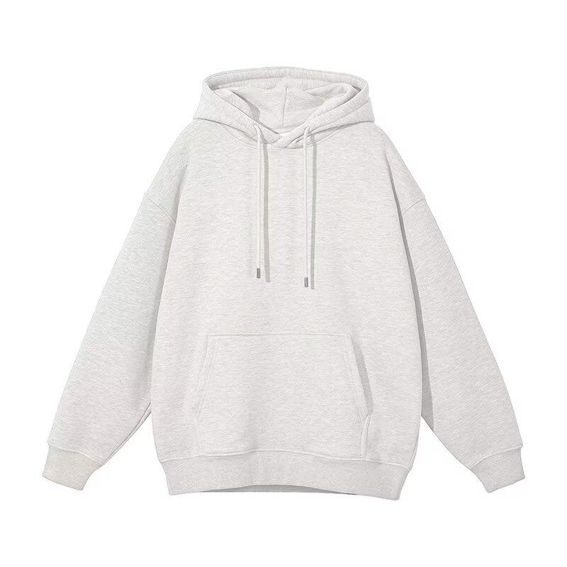 Trendy Autumn/Winter Cat Print Plush Lined Hooded Sweatshirt - Loose, Casual, Versatile Jacket