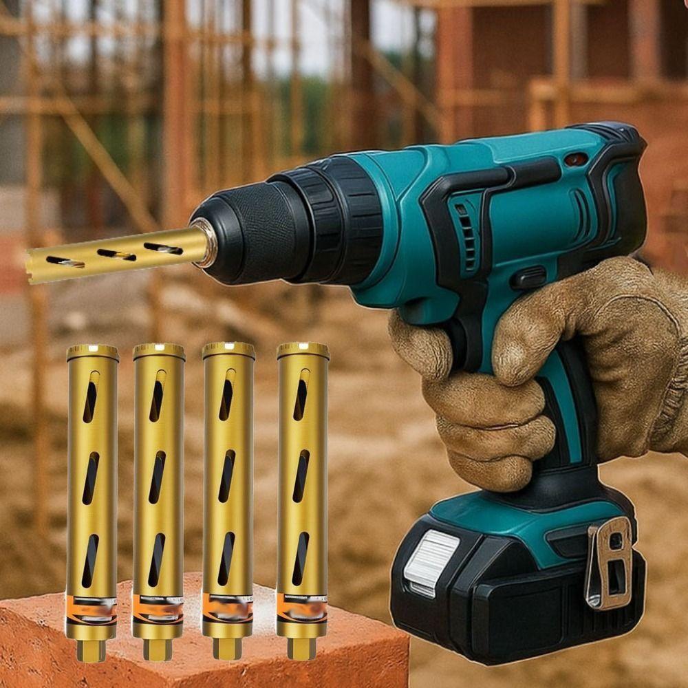 Sturdy Drill Bit Core Drill Holesaw Drill Bit Precision Centering Hole Opener  Concrete Drilling