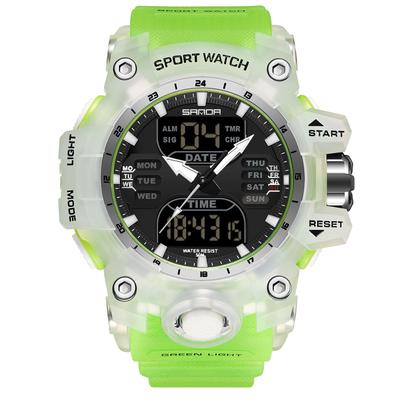 RORIOS Men's Digital Watch with Day Display, Quartz Movement, Luminous Display, Lightweight, Waterproof, Perfect for Work or Commuting, Stylish,