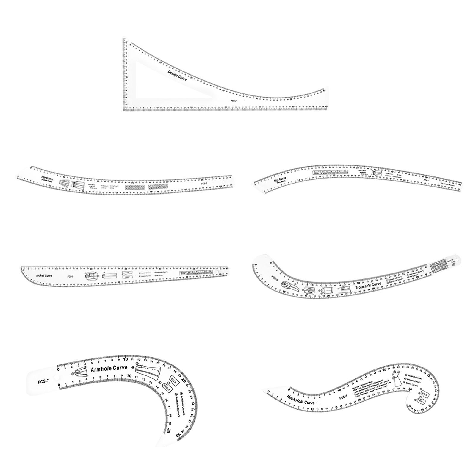 French Curve Ruler Dressmaking Dress Curve Rulers Pattern Template Making